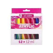 Acrylverf Talens Art Creation 12ml set à 12 kleuren Acrylverf Talens Art Creation 12ml set à 12 kleuren