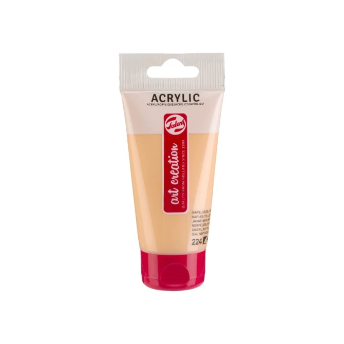 Acrylverf Talens Art Creation 224 napelsgeel rood tube à 75ml