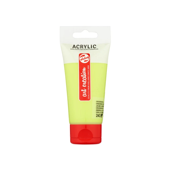 Acrylverf Talens Art Creation 243 groengeel tube à 75ml