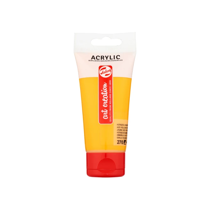 Acrylverf Talens Art Creation 270 azogeel donker tube à 75ml