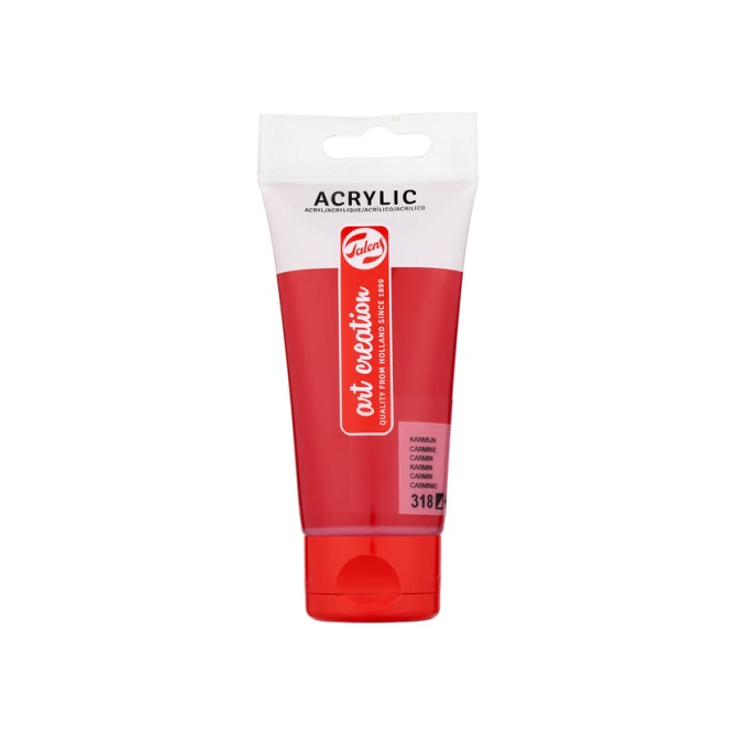 Acrylverf Talens Art Creation 318 karmijn tube à 75ml