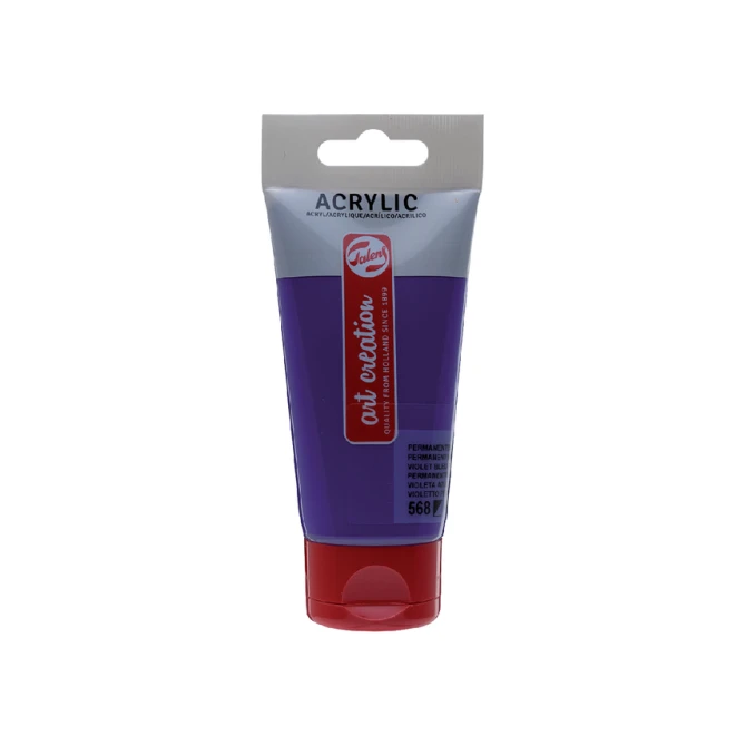 Acrylverf Talens Art Creation 568 permanentblauwviolet tube à 75ml