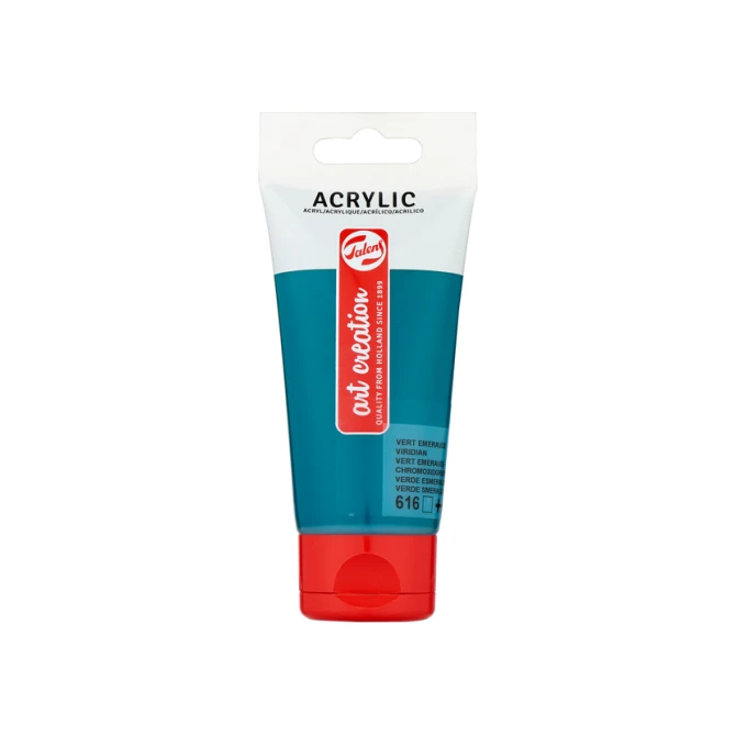 Acrylverf Talens Art Creation 616 vert émeraude tube à 75ml