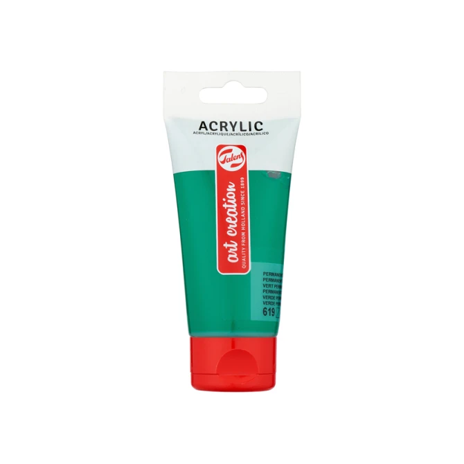 Acrylverf Talens Art Creation 619 permanentgroen donker tube à 75ml