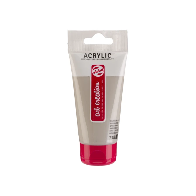 Acrylverf Talens Art Creation 718 warmgrijs tube à 75ml