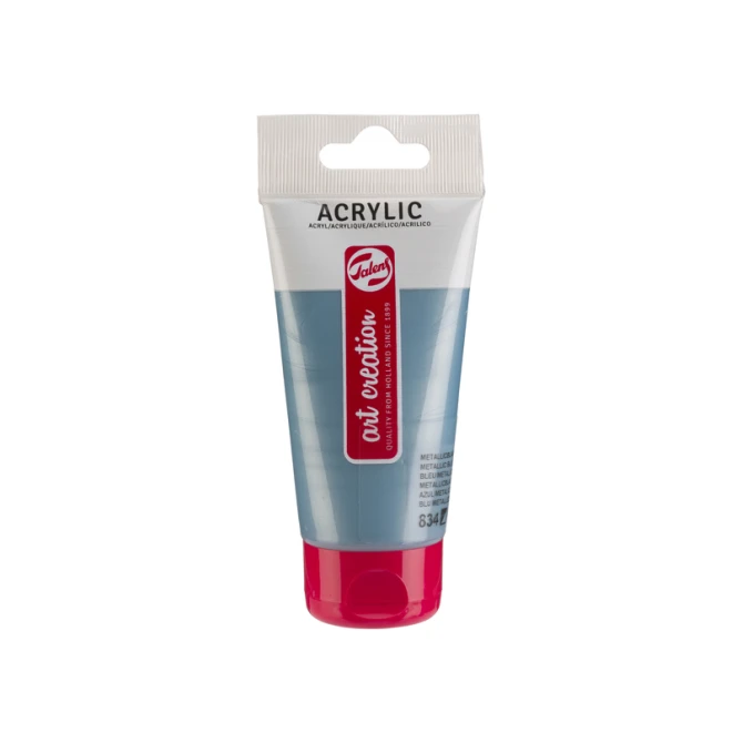 Acrylverf Talens Art Creation 834 metallicblauw tube à 75ml