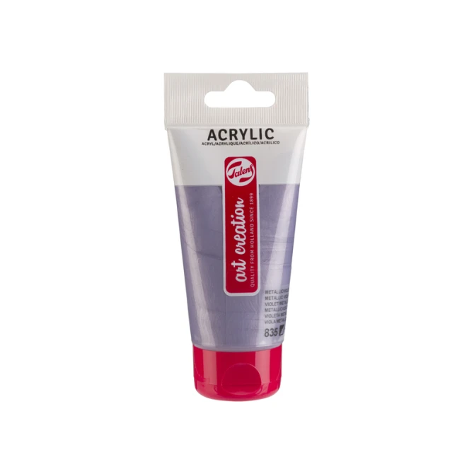 Acrylverf Talens Art Creation 835 metallicviolet tube à 75ml
