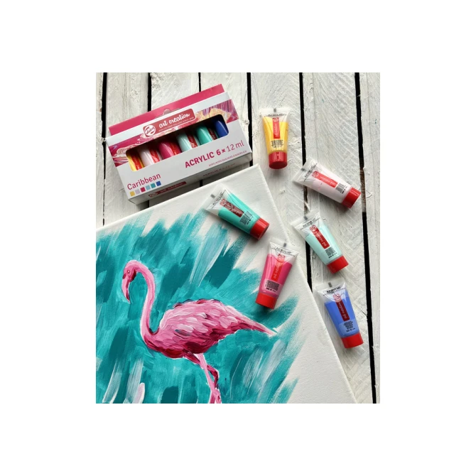 Acrylverf Talens Art Creation Caribbean 12ml set à 6 kleuren