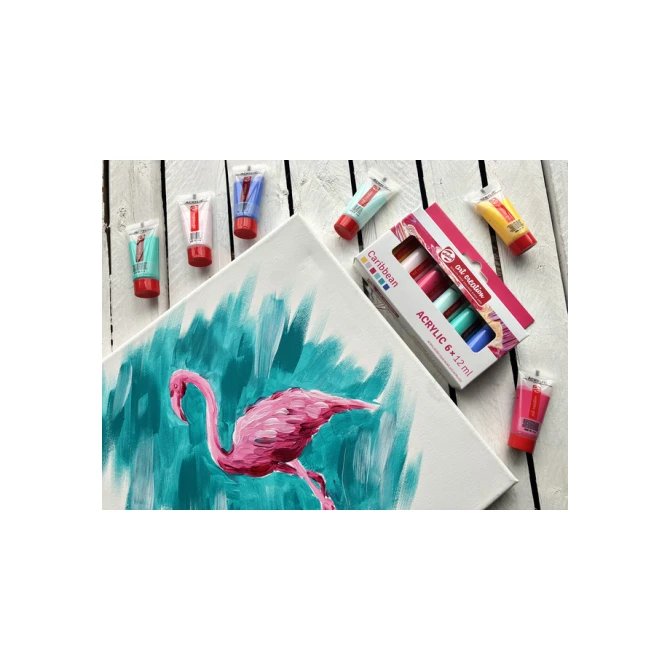 Acrylverf Talens Art Creation Caribbean 12ml set à 6 kleuren