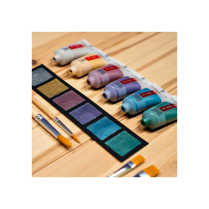 Acrylverf Talens Art Creation Metallic 12ml set à 6 kleuren