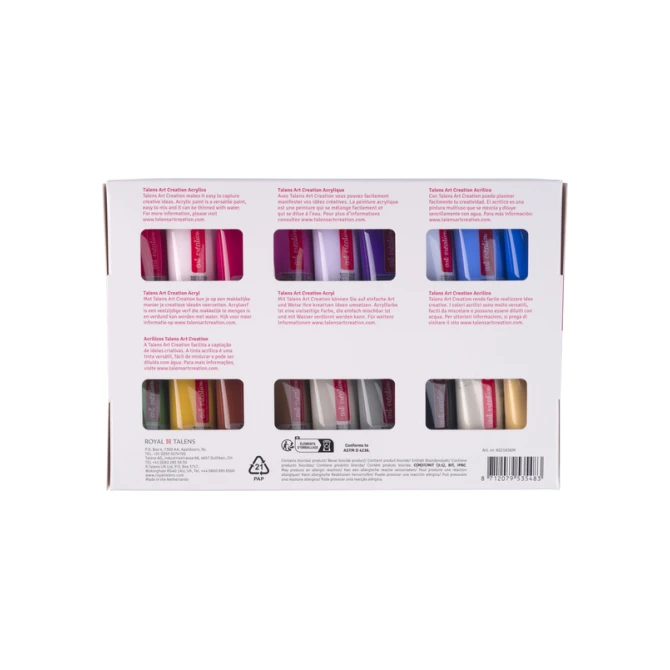 Acrylverf Talens Art Creation set à 36 kleuren