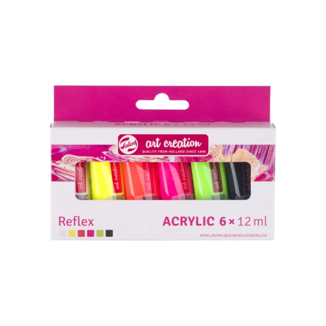 Acrylverf Talens Art Creation set à 6 reflexkleuren