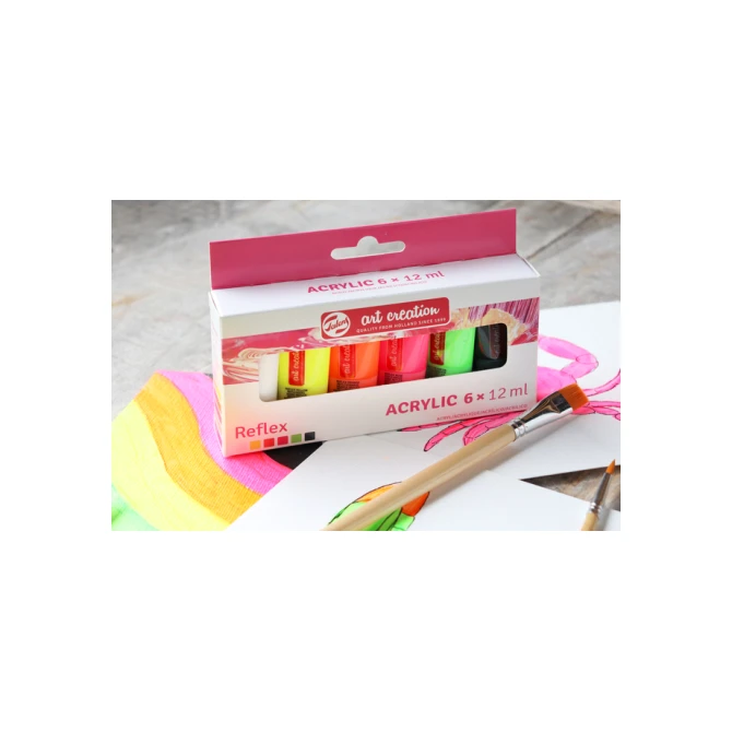 Acrylverf Talens Art Creation set à 6 reflexkleuren