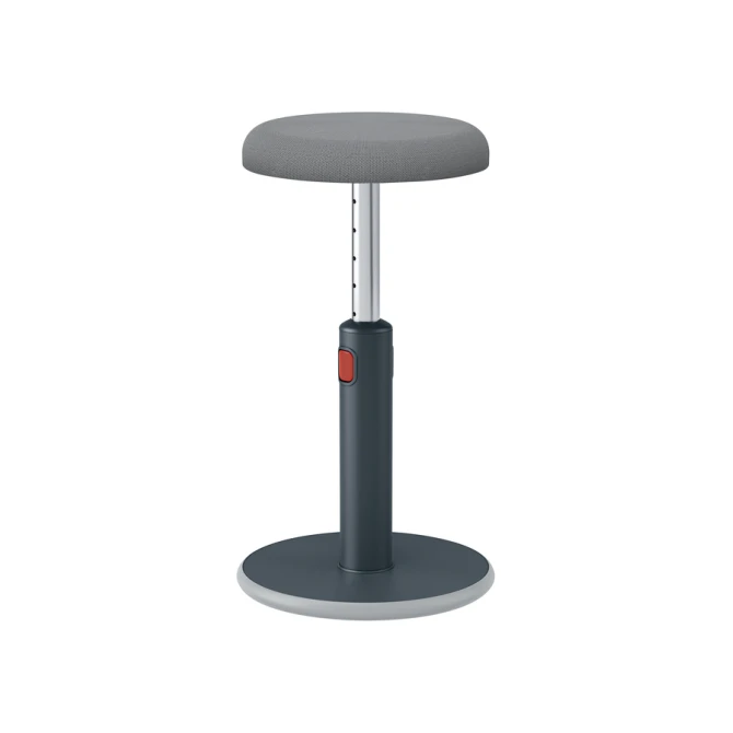 Actieve zit-sta kruk Leitz Ergo Cosy grijs