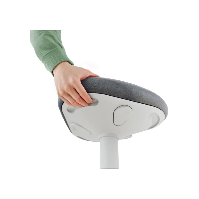 Actieve zit-sta kruk Leitz Ergo met gasveer 57-82 cm