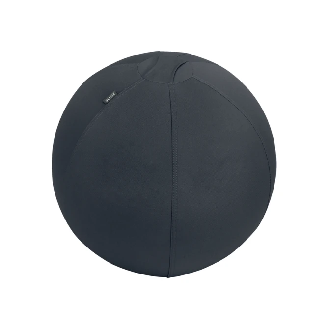 Actieve zitbal Leitz Ergo 55cm anti-rol donkergrijs