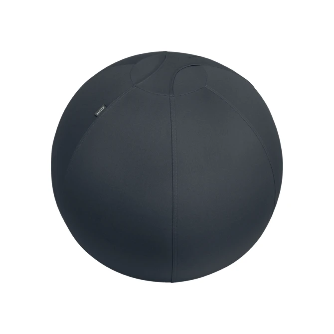 Actieve zitbal Leitz Ergo 65cm anti-rol donkergrijs