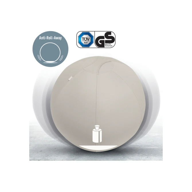 Actieve zitbal Leitz Ergo 75cm anti-rol design