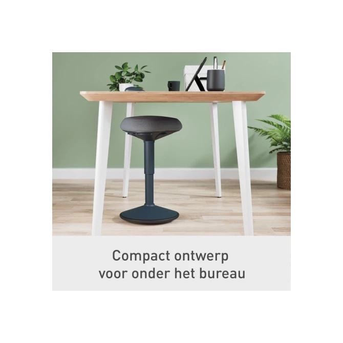 Actieve zitkruk Leitz Ergo met comfortzitting