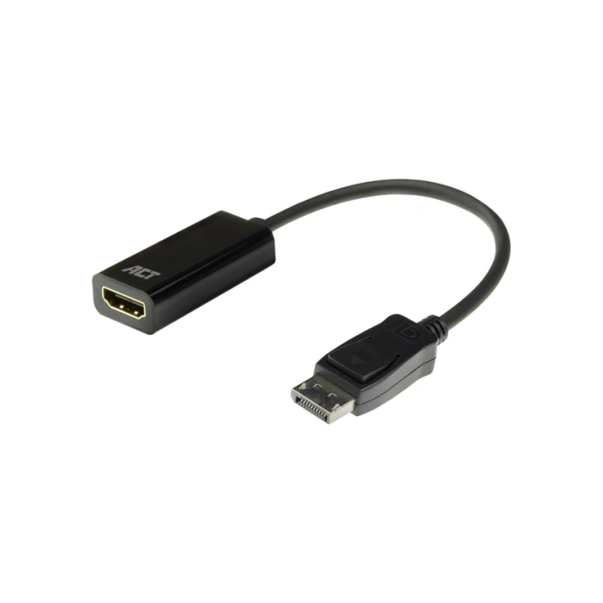 Adapter ACT DisplayPort naar HDMI 4K 0.15 meter