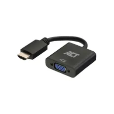 Adapter ACT HDMI naar VGA met audio 0.15 meter Adapter ACT HDMI naar VGA met audio 0.15 meter