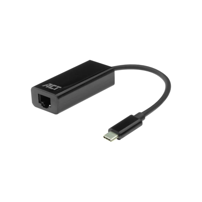 Adapter ACT USB-C naar Gigabit Ethernet 0.15 meter