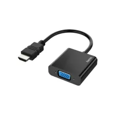 Adapter Hama HDMI-VGA zwart Adapter Hama HDMI-VGA zwart