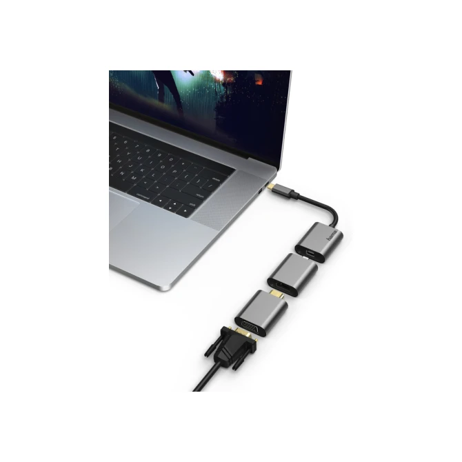Adapter Hama Video 6-in-1 aluminium