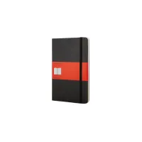 Adresboek Moleskine large 130x210mm hard cover lijn zwart