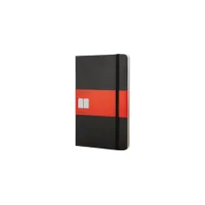 Adresboek Moleskine large 130x210mm hard cover lijn zwart Adresboek Moleskine large 130x210mm hard cover lijn zwart