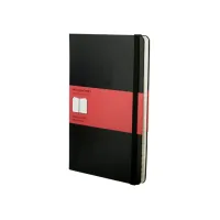 Adresboek Moleskine pocket 90x140mm hard cover zwart