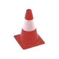 Afbakeningskegel 30cm rood wit