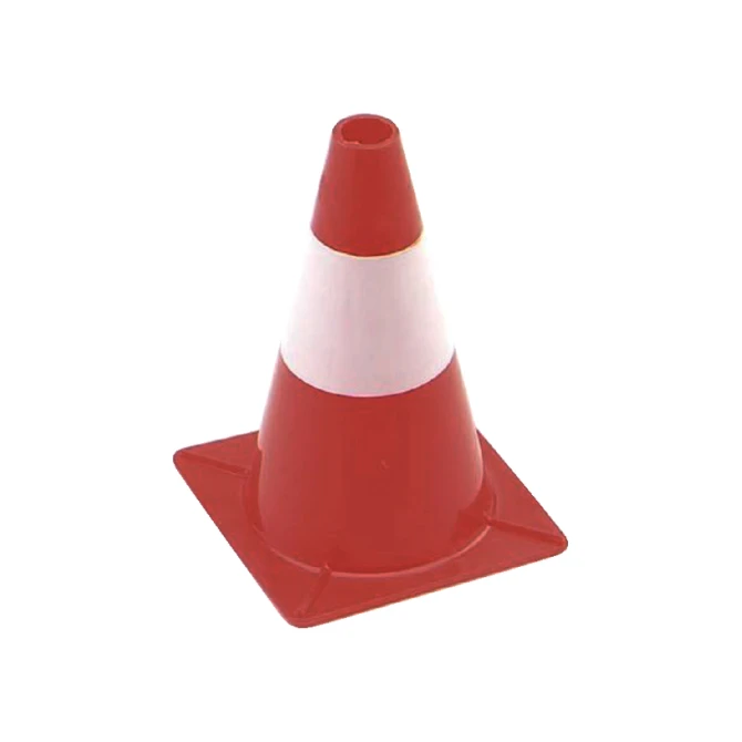 Afbakeningskegel 30cm rood wit