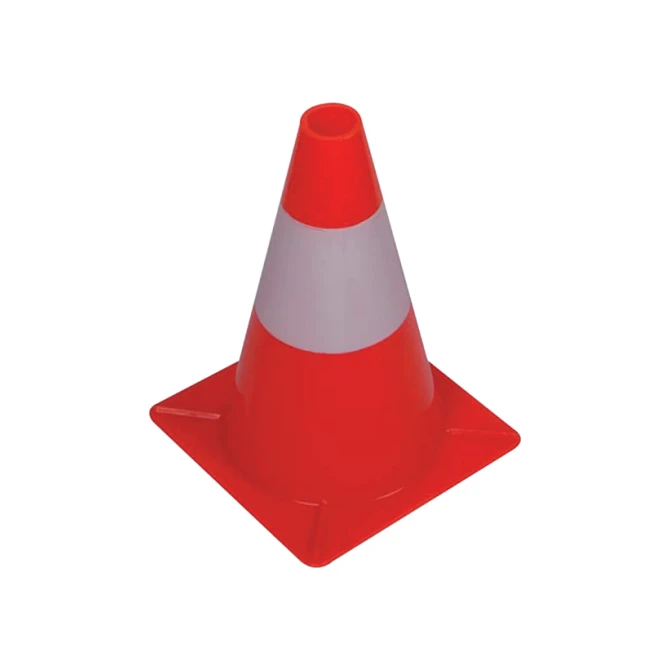 Afbakeningskegel 30cm rood wit