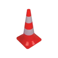Afbakeningskegel 50cm rood wit