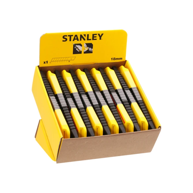 Afbreekmes Stanley SM 18mm antichoc