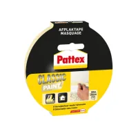 Afplaktape Pattex Classic 19mmx50m creme