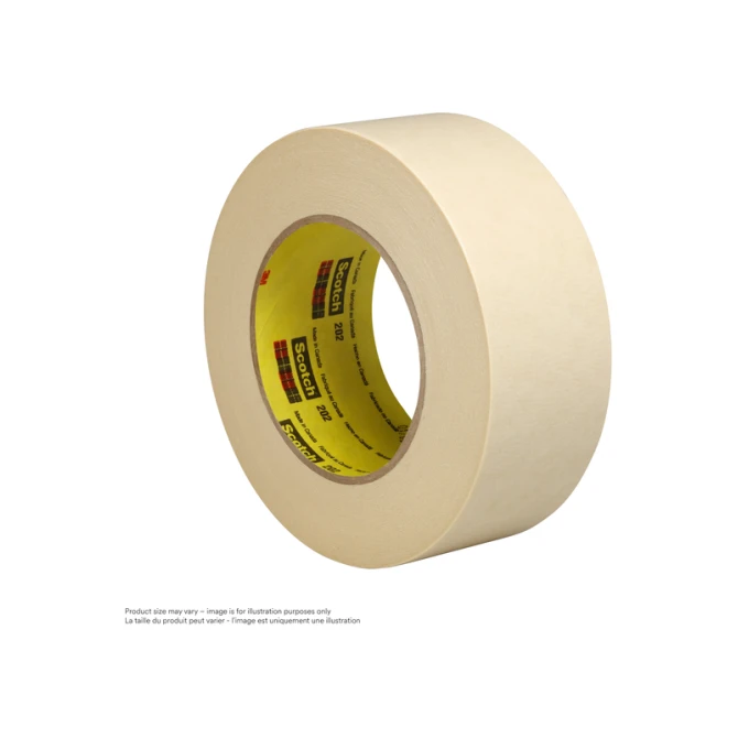 Afplaktape Scotch 202 18mmx50m crêpe beige