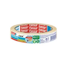 Afplaktape tesa® Economy 25mx19mm geel Afplaktape tesa® Economy 25mx19mm geel