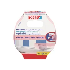 Afplaktape tesa® Professional sensitive 25mx38mm roze Afplaktape tesa® Professional sensitive 25mx38mm roze