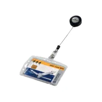 Afrolmechanisme Durable 8012 54x85mm met gesloten pashouder