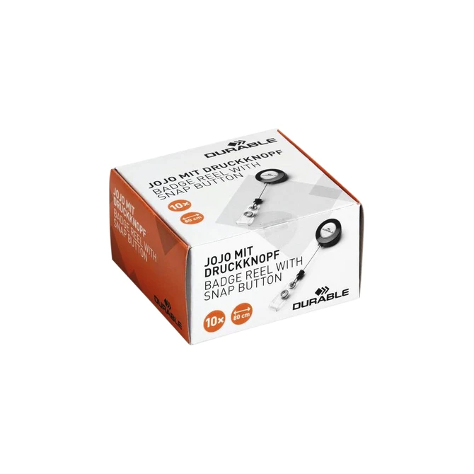 Afrolmechanisme Durable 8152 met drukknop 800mm antraciet