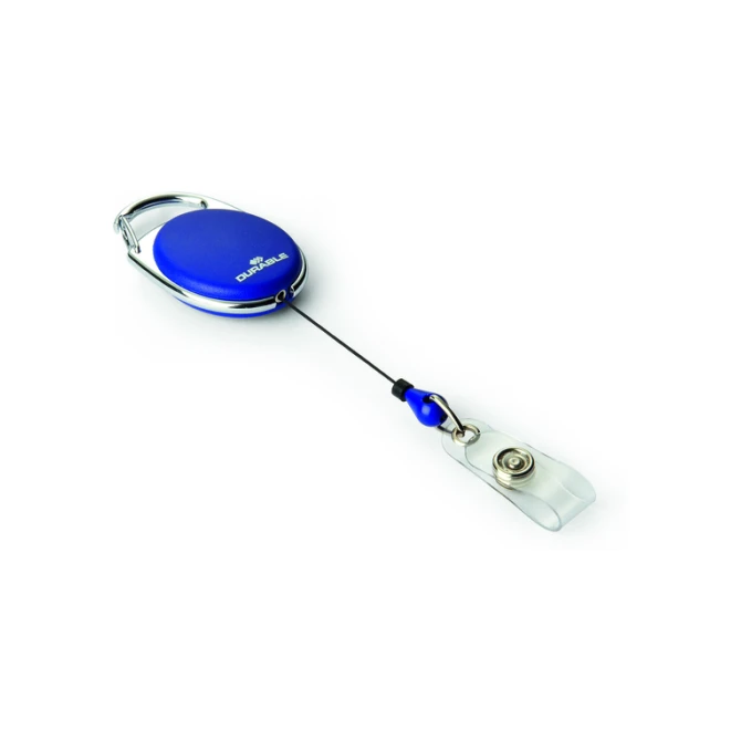 Afrolmechanisme Durable Style met drukknopsluiting blauw 10 stuks