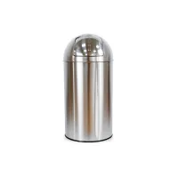 Afvalbak BRASQ Push Bin PB230+ 30 liter rvs