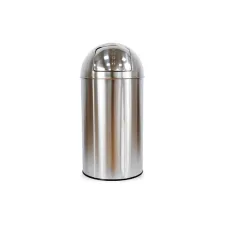 Afvalbak BRASQ Push Bin PB230+ 30 liter rvs