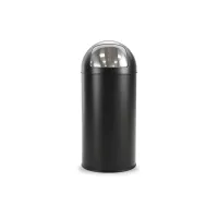 Afvalbak BRASQ Push Bin PB230+ 30 liter zwart