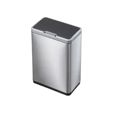 Afvalbak EKO Mirage met sensor 20+20liter RVS mat