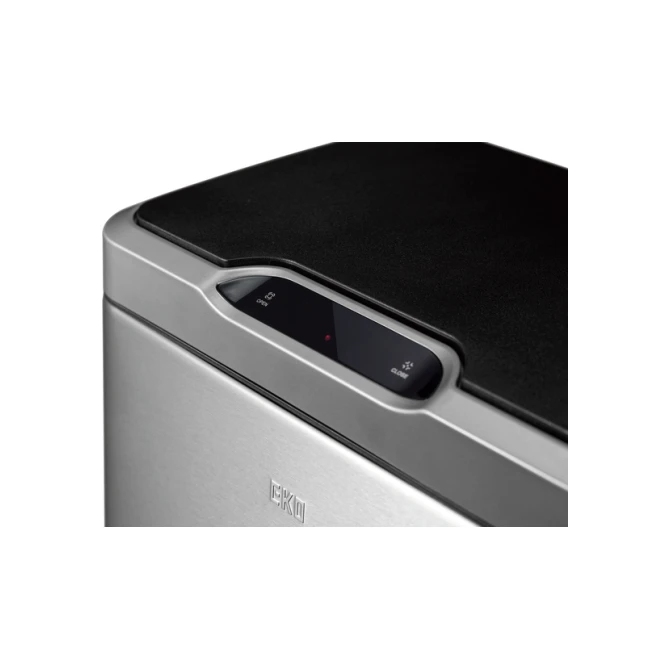 Afvalbak EKO Mirage met sensor 20+20liter RVS mat