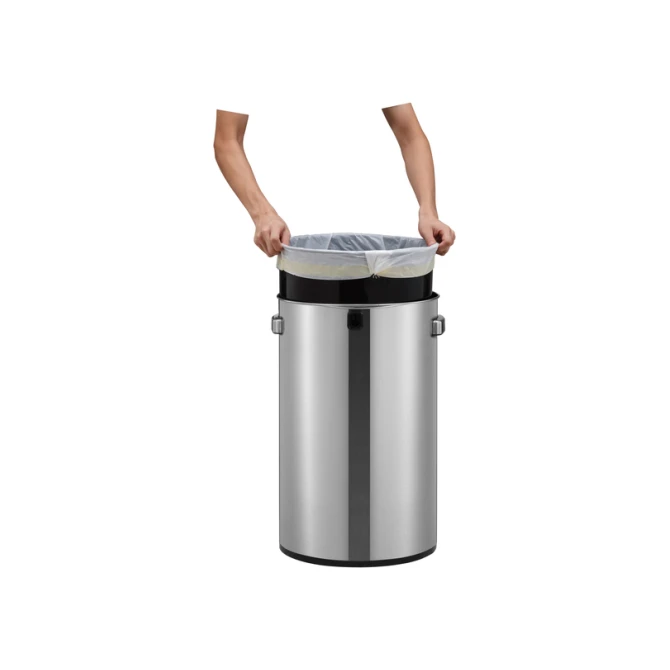 Afvalbak EKO Urban Bin 60liter RVS