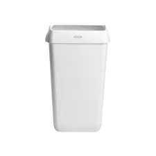 Afvalbak Katrin open inworp 25 liter wit 91899